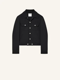 BLOUSON TRUCKER EN TWILL
