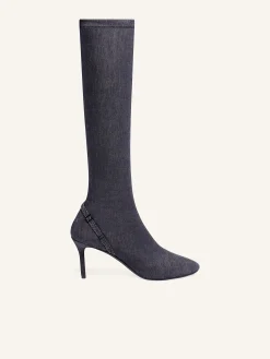 BOTTES OBLIQUE EN DENIM