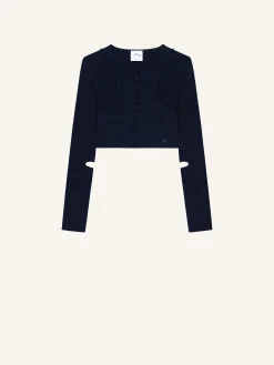 CARDIGAN SCUBA EN MAILLE