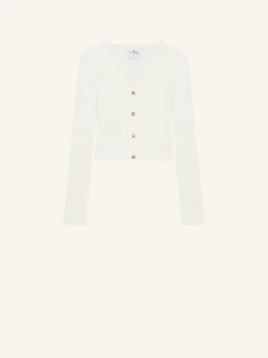 CARDIGAN SOLAR COURT EN MAILLE