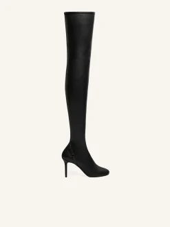 CUISSARDES OBLIQUE EFFET CUIR STRETCH