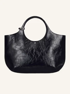 HOLY BAG MAXI EN CUIR NAPLACK