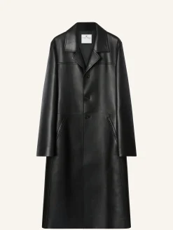 MANTEAU EN CUIR