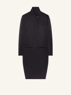 MANTEAU EN SATIN