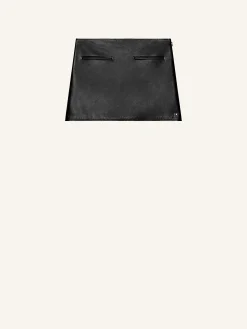 MINI JUPE HÉRITAGE EN CUIR