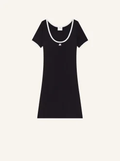 MINI ROBE HOLISTIQUE CONTRASTE