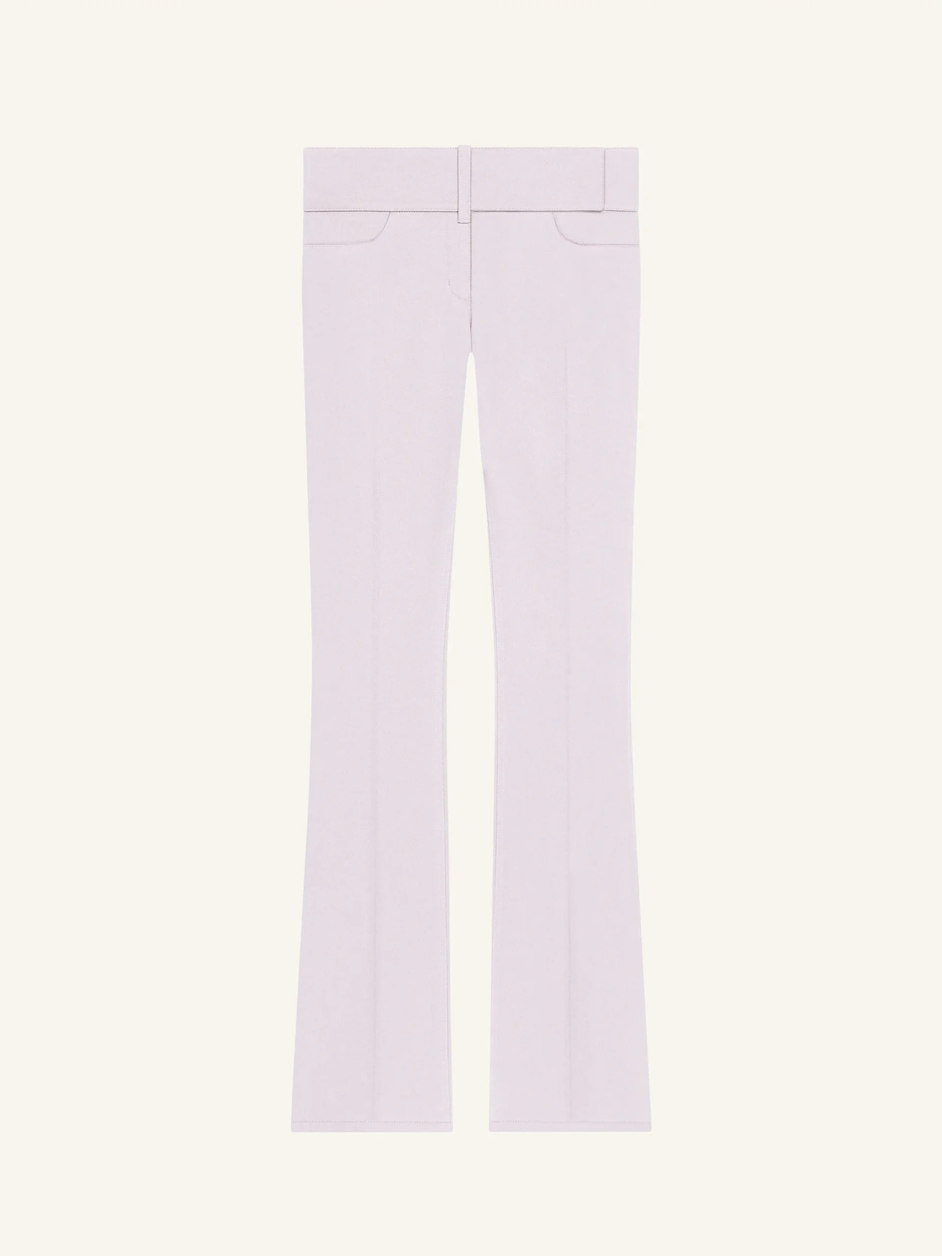 PANTALON BOOTCUT CEINTURÉ