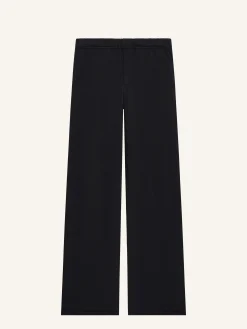 PANTALON EN MOLLETON BRODÉ