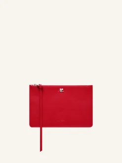POCHETTE AC EN CUIR
