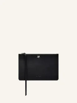 POCHETTE AC EN CUIR