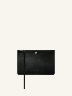 POCHETTE AC EN CUIR NAPLACK