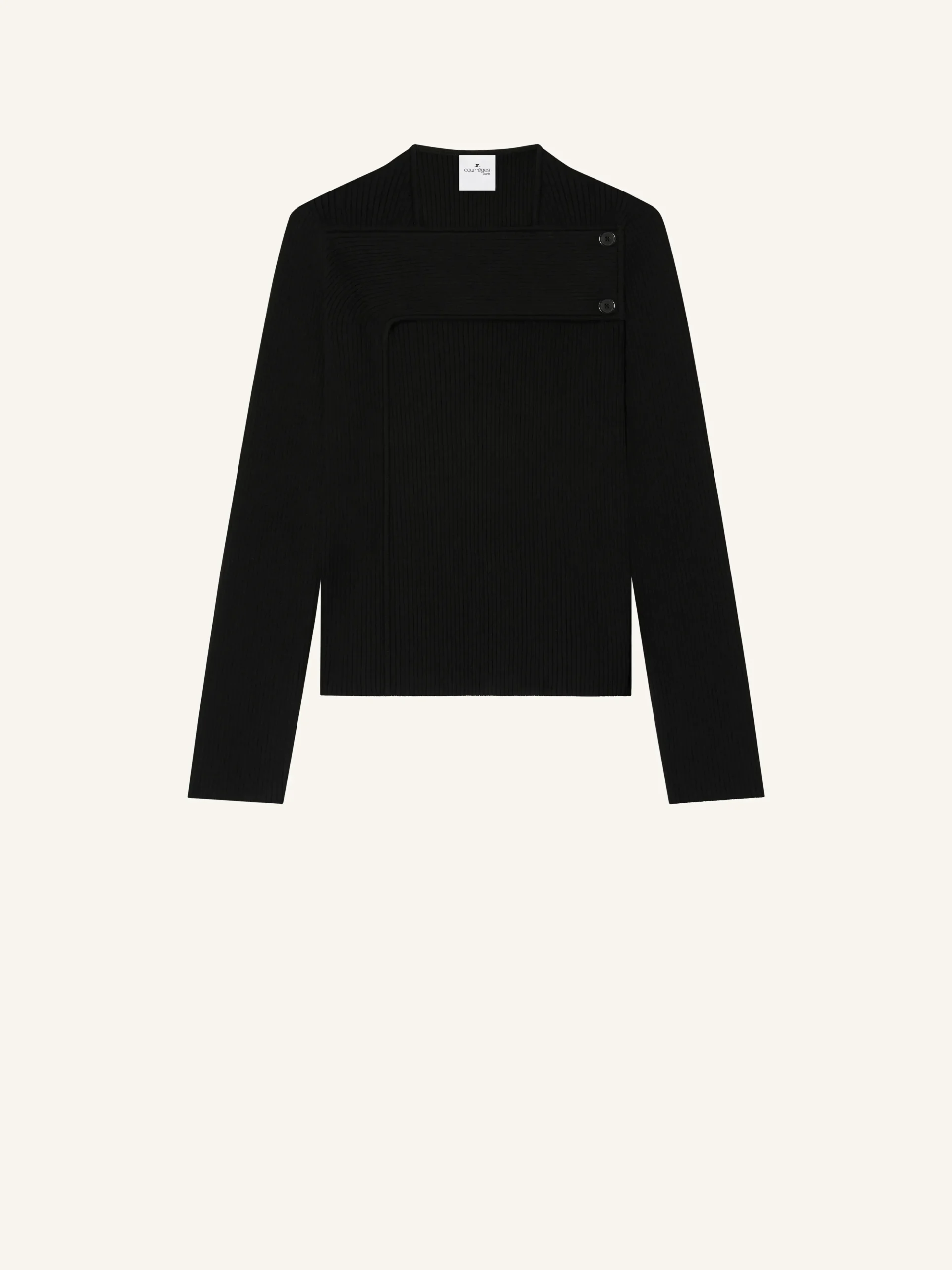 PULL EN MAILLE COTELÉE
