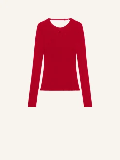 PULL EN MAILLE DÉTAIL LINGERIE