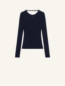 PULL EN MAILLE DÉTAIL LINGERIE