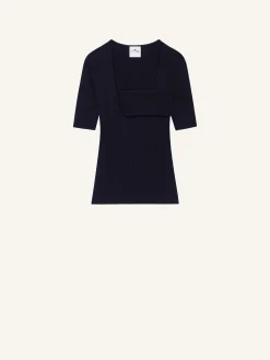 PULL INFINI MANCHES COURTES