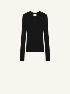 PULL PRESSIONS EN MAILLE CÔTELÉE