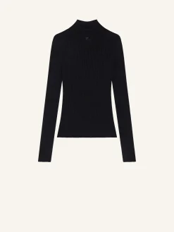 PULL SOLAR COL MONTANT EN MAILLE