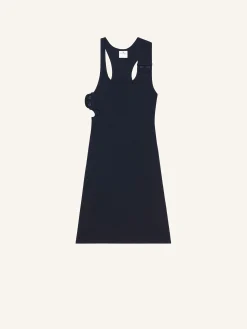 ROBE À BOUCLES CÔTELÉE 90'S
