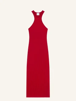 ROBE SCUBA EN MAILLE CÔTELÉE