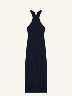 ROBE SCUBA EN MAILLE CÔTELÉE