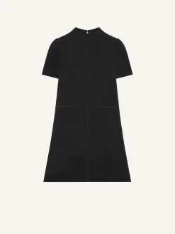 ROBE TRAPÈZE EN TWILL