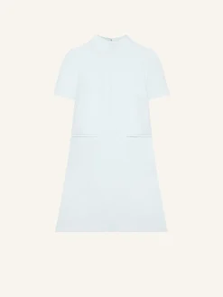 ROBE TRAPÈZE EN TWILL