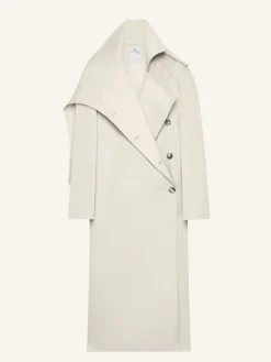 TRENCH COAT LONG OBLIQUE